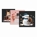 Подарочная коробка картон, 23х23х13 см, 3 в 1, прямоугольная, Время чудес, Д10103К.200