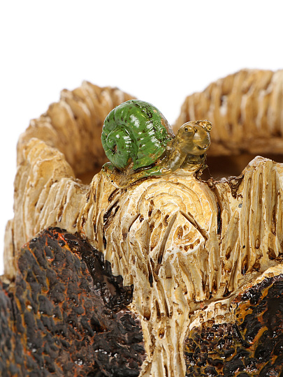 Фигурка садовая декоративная кашпо, Гриб, 19х11х15 см, Y4-11209