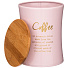 Емкость для сыпучих продуктов agness кофе диаметр=11 см высота=14 см 790-249 - фото 2