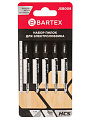 Набор пилок для электролобзика, Bartex, T119ВO, по дереву, 5 шт, криволинейный рез, 2-15 мм, JSB008 - фото 3