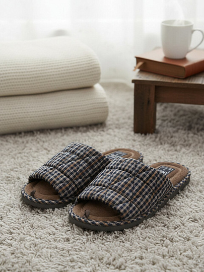 Тапки для мужчин, в ассортименте, р. 43, Lucky Land, 5087M-CH-CO