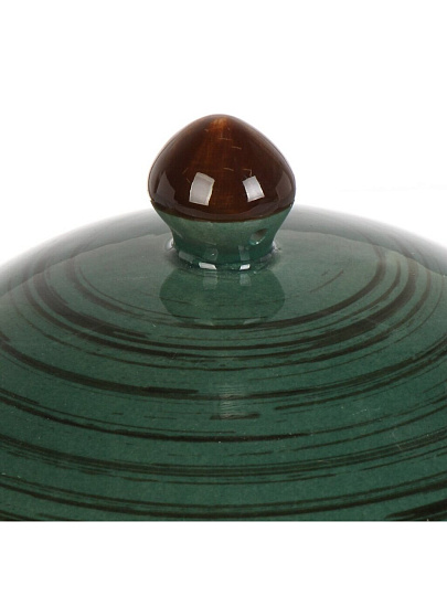 Горшок керамика, 0.8 л, Малахит, Y4-9037