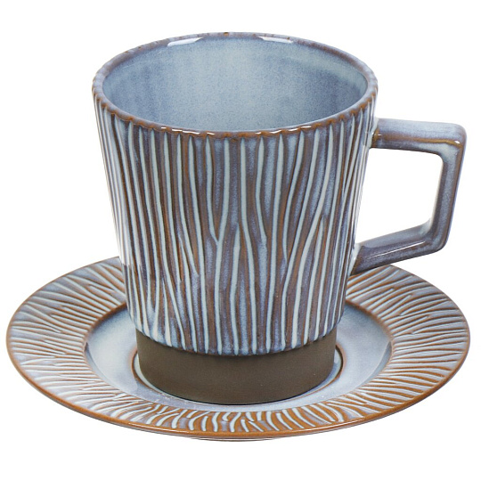 Чайная пара керамика, 2 предмета, на 1 персону, 300 мл, Адриатика, Y4-5392, в ассортименте