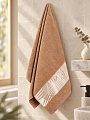 Полотенце банное 50х90 см, 100% хлопок, 450 г/м2, Сакура, Silvano, розовое, Узбекистан