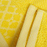 Полотенце банное 70х140 см, 420 г/м2, Геометрия, Silvano, желтое, Турция - фото 3
