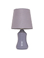 Светильник настольный E14, 40 Вт, серый, абажур серый, Gerhort, G32081/1T GR GR