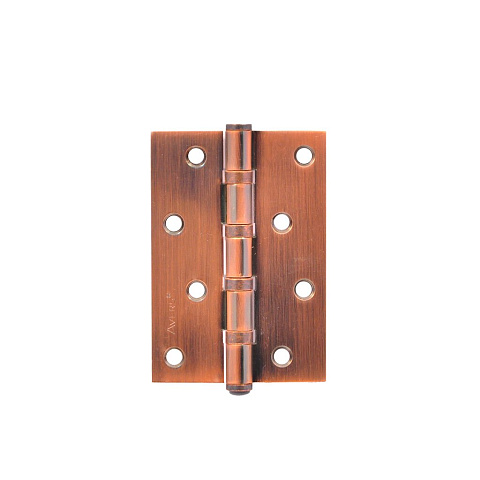 Петля врезная для деревянных дверей, Avers, 100х70х2.5 мм, B4-AC, 17636, универсальный, с 4 подшипниками, медь