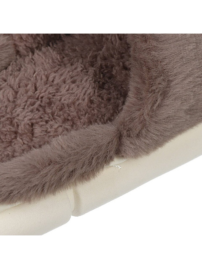 Тапки для женщин, коричневые, р. 40-41, открытые, Bear, A210144