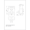 Адаптер 16 А, 1 место 2P+PE 16А 2хUSB 2,4А, белый, IEK, Т-02/01, WTP11-16-01-Z-K01 - фото 2