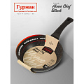 Сковорода алюминий, 24 см, антипригарное покрытие, Гурман, HomeChef, Black, индукция - фото 12