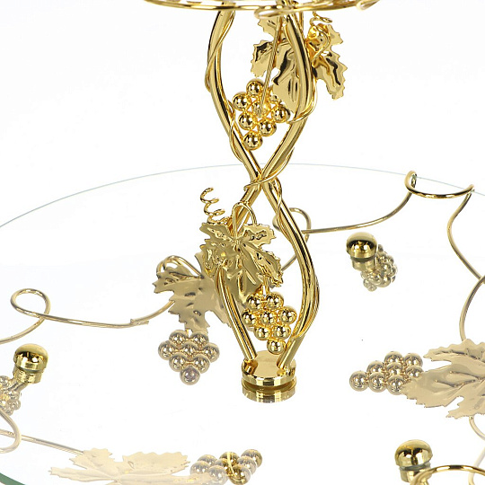 Ваза для конфет, 2 яруса, стекло, Mayer &amp; Boch, Ванесса-премиум, 26913