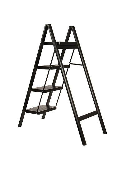 Стремянка 1 секция, 4 ступени, сталь, 150 кг, 105х83х40 см, E080008