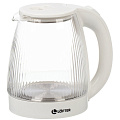 Чайник электрический Lofter, CX-K313-18BW, белый, 1.8 л, 1500 Вт, скрытый нагревательный элемент, стекло, пластик - фото 7