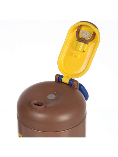 Термокружка нержавеющая сталь, 0.5 л, Good, колба нержавеющая сталь, 1 шт, коричневая, Y4-9341