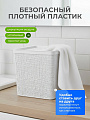Ящик хозяйственный для хранения, 17 л, 28х28х28 см, с крышкой, белый ротанг, Idea, Бязь, М 2327 - фото 3