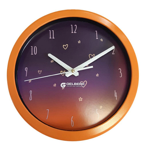 Часы настенные, круглые, Gelberk, GL-901