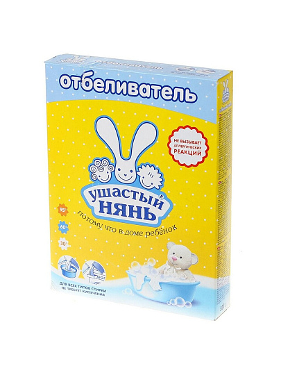Отбеливатель Ушастый нянь, 500 г, порошок, А0308