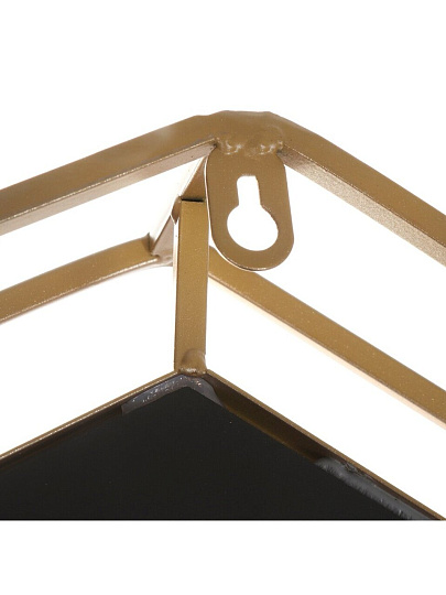 Зеркало настенное, 104.5х6х40.5 см, металл, золотое, Y4-5276