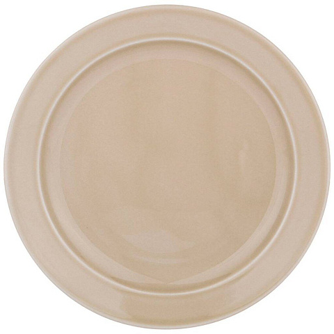 Тарелка десертная, фарфор, 20 см, круглая, Tint, Lefard, 48-816, бежевая