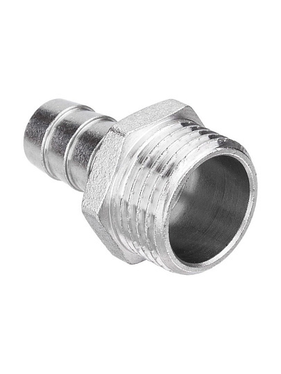 Штуцер d20х1", ш, латунь, наружная резьба, AquaLink