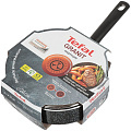 Сотейник алюминий, 24 см, антипригарное покрытие, Tefal, Granit, 04192224, с крышкой, индукция - фото 3