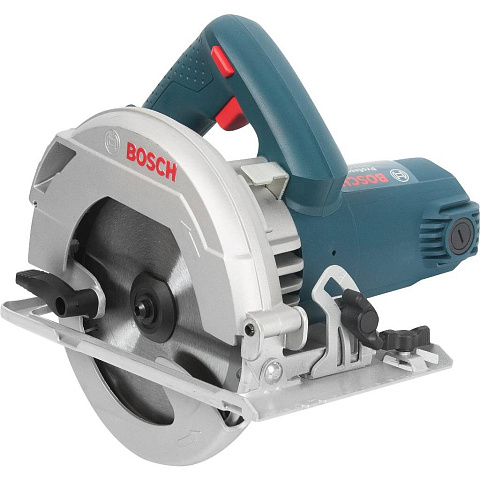 Электропила циркулярная, Bosch, GKS 600, 1200 Вт, 165х20 мм, 55 мм, 5200 об/мин, 06016A9020