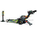 Конструктор Lego, Technic, Драгстер, 7-9 лет, 225 деталей, 42103 - фото 4