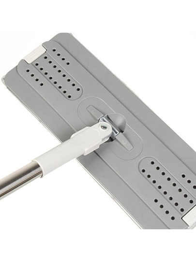 Набор для уборки ведро с отжимом, швабра микрофибра, серый, Марья Искусница, YYS-06