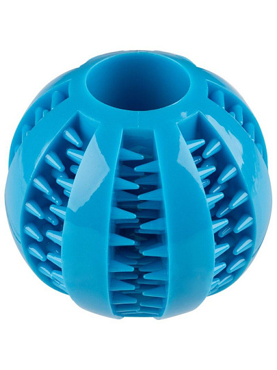 Игрушка для собак, жевательная, Рыжий кот, Мяч, 7 см