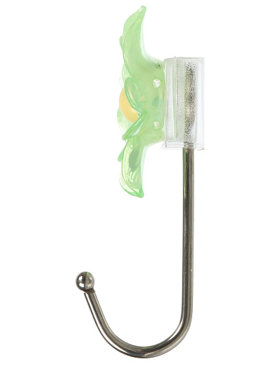 Крючок на присоске, 5х8.5 см, пластик, Цветок, Y4-11237