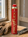 Пена монтажная Profflex, Red Plus, профессиональная, 65 л, 850 мл, зимняя, 701140