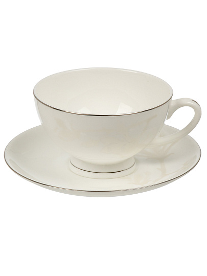 Набор чайный фарфор, 12 предметов, на 6 персон, 250 мл, Lefard, Медиссон, 440-083, подарочная упаковка