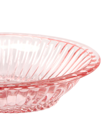 Мыльница настольная, Розовая дымка, стекло, 14.5x10x2.8 см, GL1001KA-SD