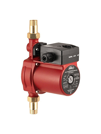 Насос повышающий давление, Jemix, 1/2 '', 120 Вт, максимальный напор 9 м, 1.5 м³/ч, ЦПН-15/9-25