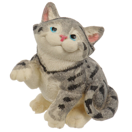 Фигурка декоративная полистоун, Котик, 17х12х16 см, A020264