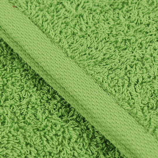 Полотенце банное 70х140 см, 375 г/м2, жаккардовый бордюр, Вышневолоцкий текстиль, оливковое, 530, Россия, К1-70140.120.375