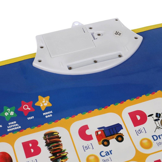 Двусторонний плакат Умка, Буба Русская и английская азбука, 200 вопросов и заданий, HX0251-R70