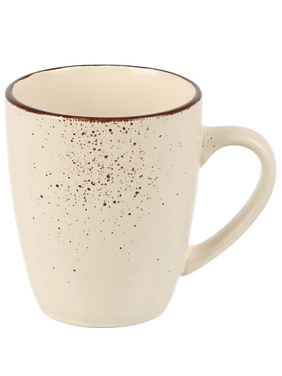 Кружка керамика, 350 мл, OH!SPLASH, Domenik, DMD185, бежевая