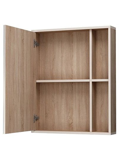 Зеркало-шкаф дуб Бардолино, 60.7х14.6х68.4 см, ЯМебель, Лотос 60