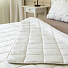Одеяло 2-спальное, 180х210 см, Тяжелое, волокно полиэфирное, 100 г/м2, зимнее, чехол 100% хлопок, сатин - фото 5