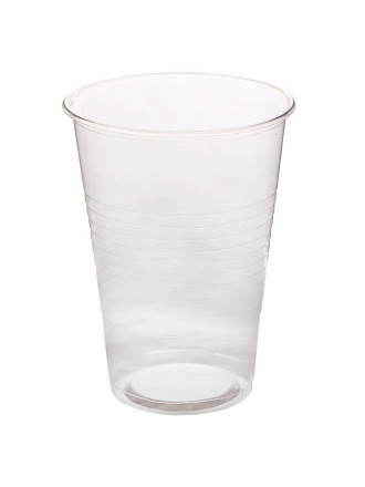 Стакан одноразовый 12 шт, 200 мл, Юпласт, ЮНАБ2025, прозрачный