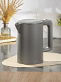 Чайник электрический Rion, D2818, серый матовый, 1.7 л, 2200 Вт, скрытый нагревательный элемент, пластик - фото 10