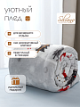 Плед 1.5-спальный, 150х220 см, велсофт, 100% полиэстер, Silvano, Новогодняя сказка - фото 5