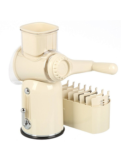 Терка роторная 13х24.5х28 см, насадки, Y4-8843