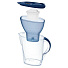 Фильтр-кувшин Brita, Marella MX+ Memo XL, для холодной воды, 3 ступ, 3.5 л, синий, 1026460 - фото 2