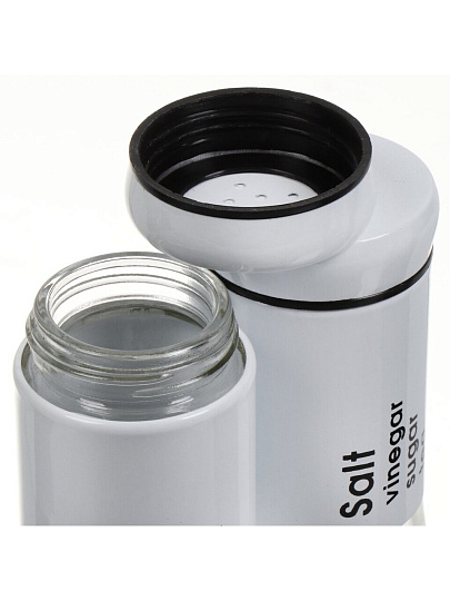 Набор для специй стекло, 4 шт, белый, Y4-5566