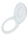 Сиденье для унитаза пластик, Океан Lux, с детской накладкой, белое, ЕК-407D-01 - фото 3