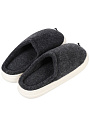Тапки для мужчин, черные, р. 42-43, закрытые, войлок, A210072 - фото 2