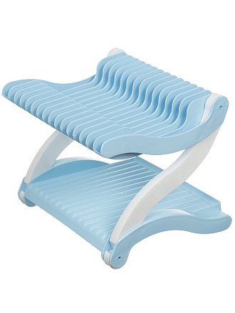 Сушилка для посуды, 2 яруса, 29х25 см, в ассортименте, Полимербыт, С135