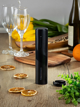 Штопор электрический для вина, пластик, аккумуляторный, Y4-8014